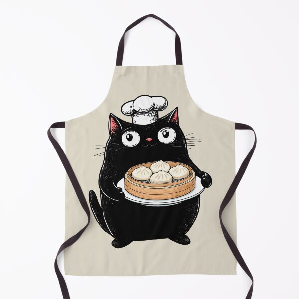 Item preview, Cute Fat Cat, Steamer, Baozi Buns designed and sold by OrenjiArtShop.