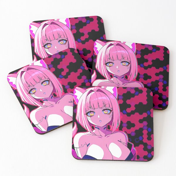 Item preview, Cyber-Hex Anime CatGirl designed and sold by IsotonicLunarCat.