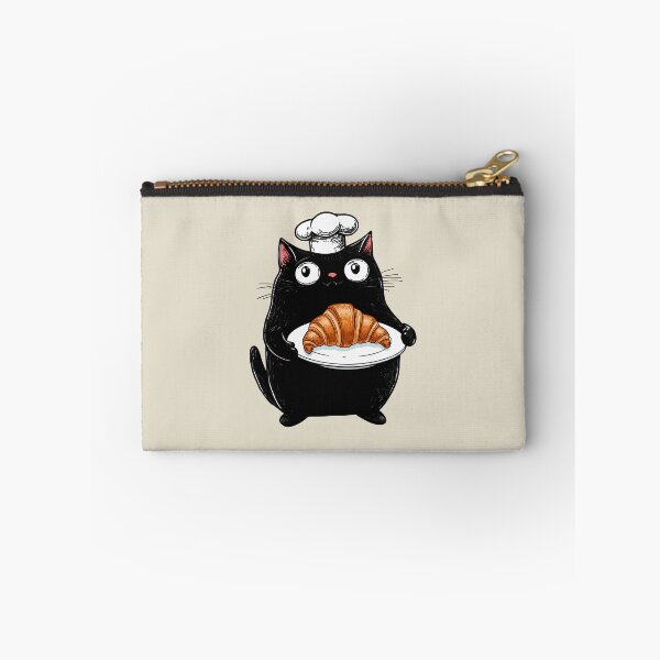 Item preview, Chef Cat, bonjour, Parisian Croissant designed and sold by OrenjiArtShop.