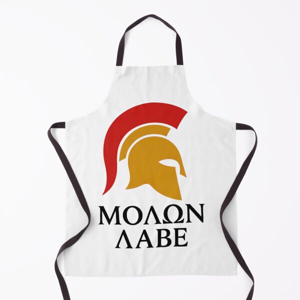 Item preview, Sparta Molon Labe Warrior Helmet Design designed and sold by Retr0Tshirts.