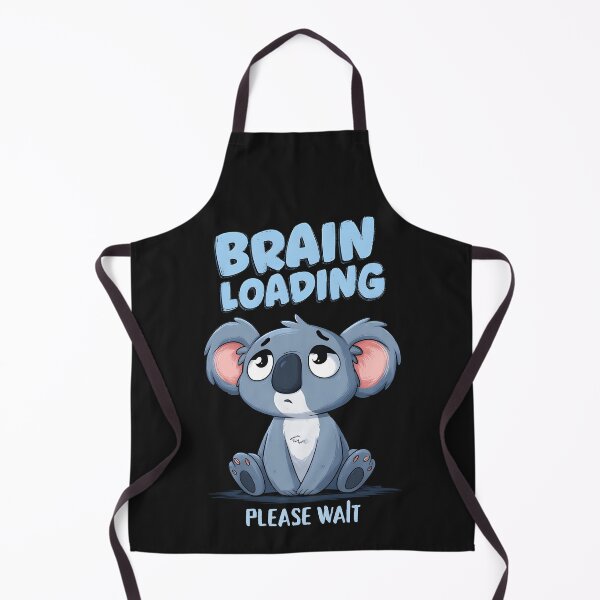 Item preview, Koala Brain Loading – Funny Sleepy Koala Design for Students, Gamers & Work Stress designed and sold by JoyMuse.