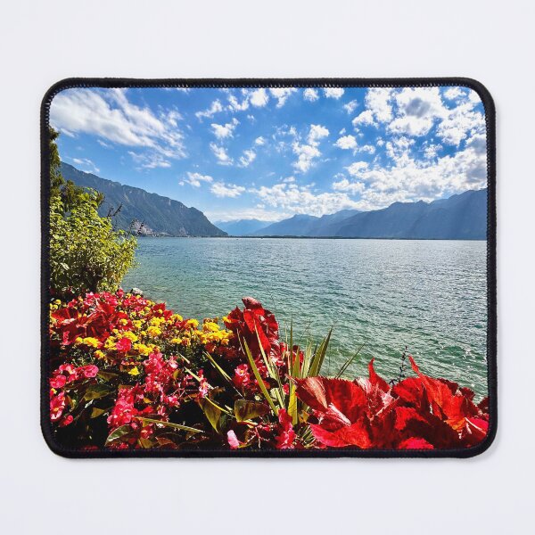 Item preview, Lake Geneva Swiss Alps designed and sold by nikawanders.