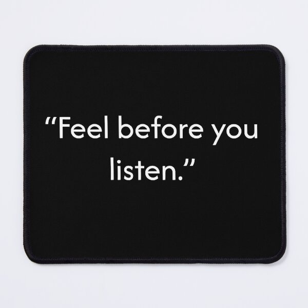 Item preview, Feel before you listen Wrt designed and sold by UrbanPrts.