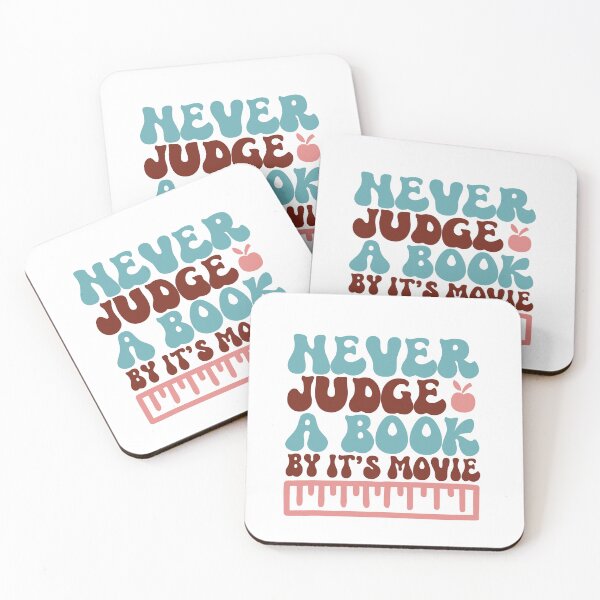 Item preview, Never Judge Book designed and sold by a2zbuyshop.