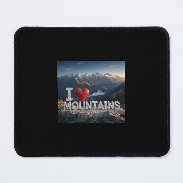Item preview, I love mountains designed and sold by LatiendaShop.