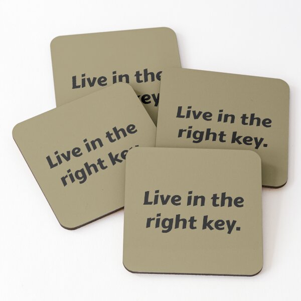 Item preview, Live in the right key Blk designed and sold by UrbanPrts.