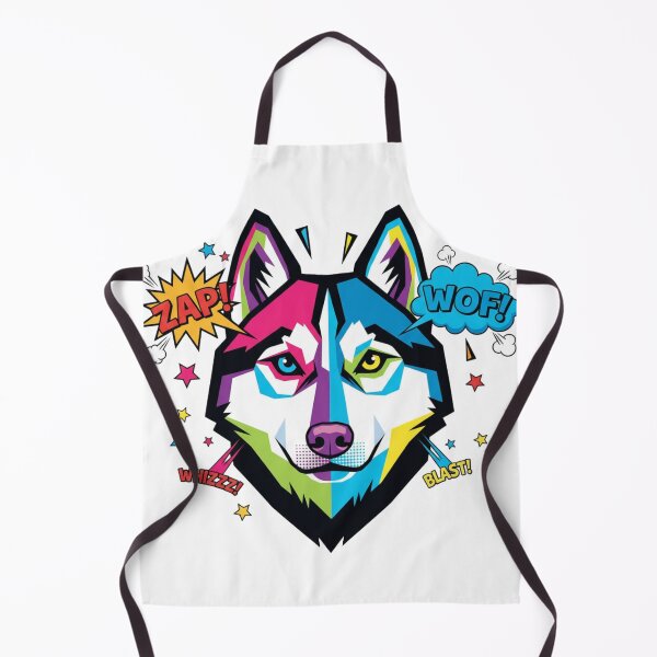 Item preview, Husky Pop Art Colores Locos designed and sold by bsbd-action.