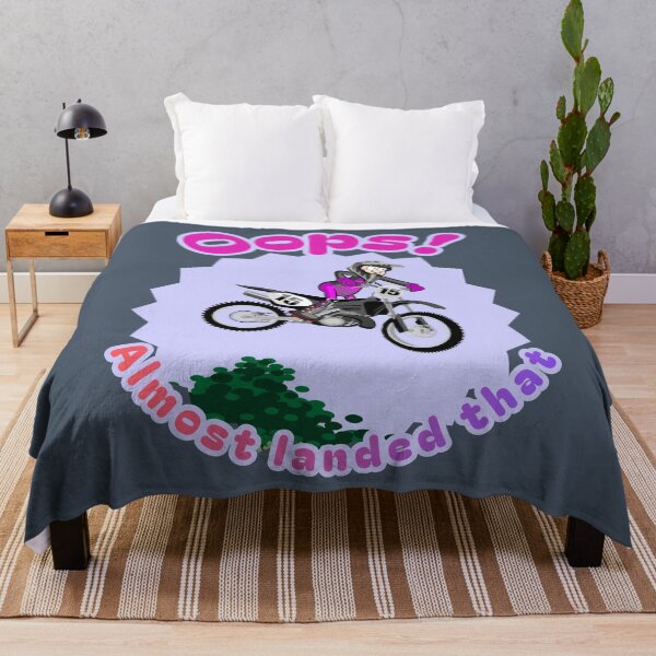Item preview, Oops Almost Landed That Motocross Humor Caída Fail Piloto Enduro Divertido Rosa designed and sold by DibuHumor.