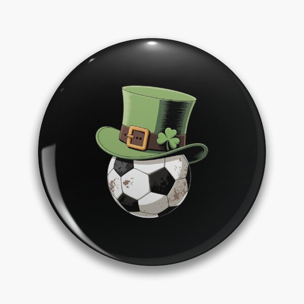 Item preview, Soccer Ball with Leprechaun Hat designed and sold by jkrphoto.