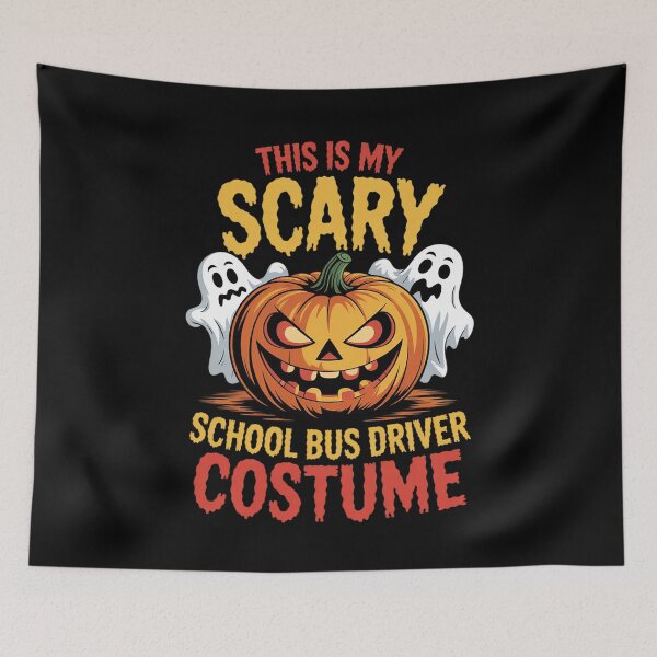 Item preview, This Is My Scary School Bus Driver Costume Halloween Pumpkin  designed and sold by ClassicAnthony.