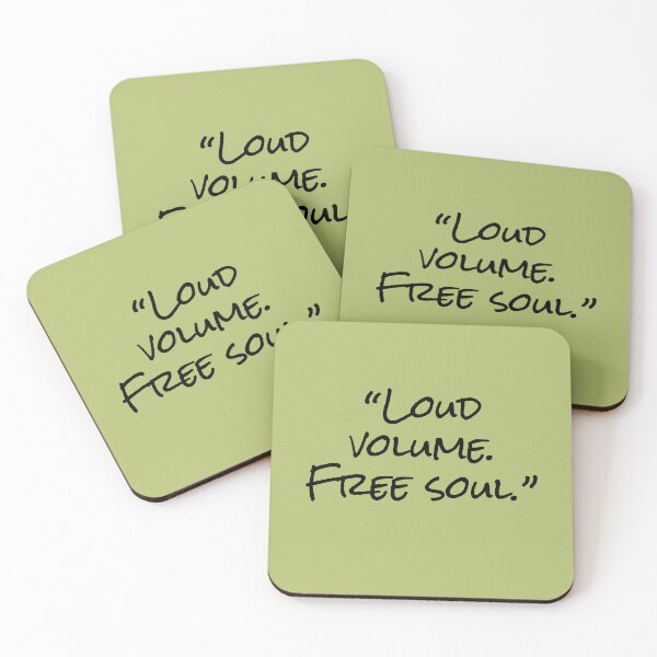 Item preview, Loud volume. Free soul Blk designed and sold by UrbanPrts.