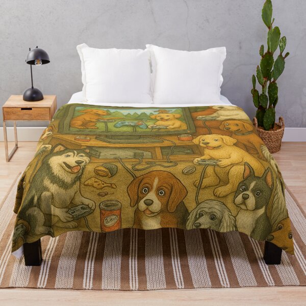 Item preview, Funny hidden object scene, dog at the console designed and sold by Mauswohn.