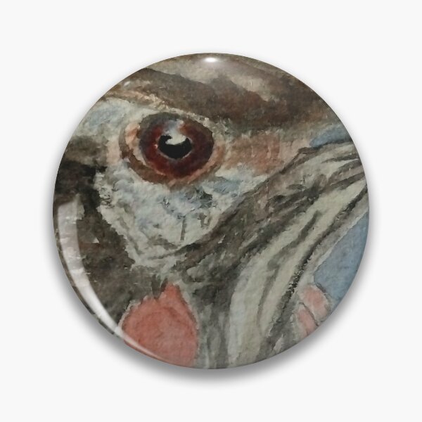 Artikelvorschau, Rotlappenvogel entworfen und verkauft von Frederick James Norman.