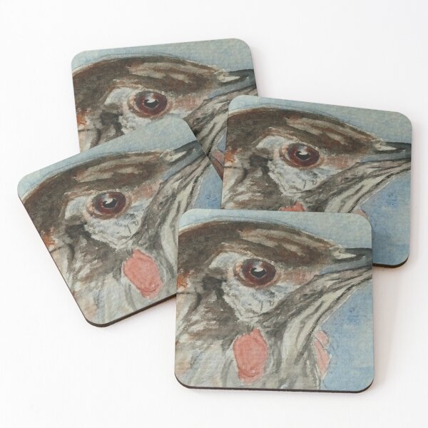 Item preview, Red Wattlebird designed and sold by Frederick James Norman.