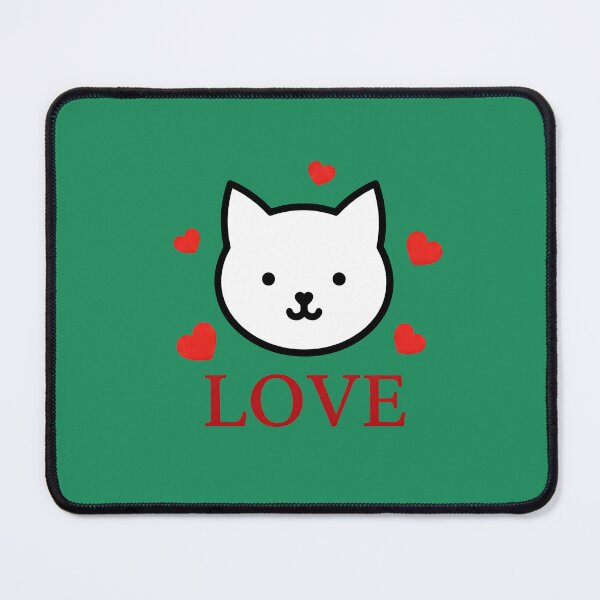 Item preview, Simple LOVE Cat Print designed and sold by InkWeaveShop.