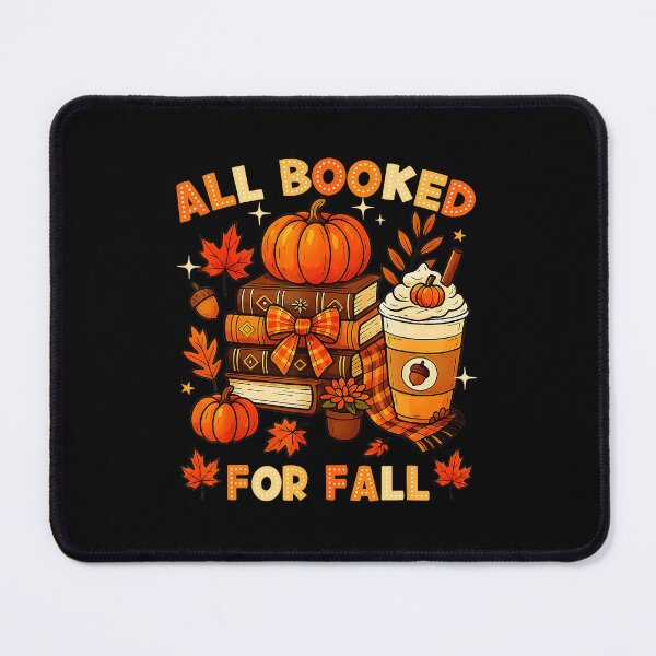 Item preview, Fully Booked For Fall Books Pumpkin Autumn Thanksgiving  designed and sold by JEFDodsonArt.