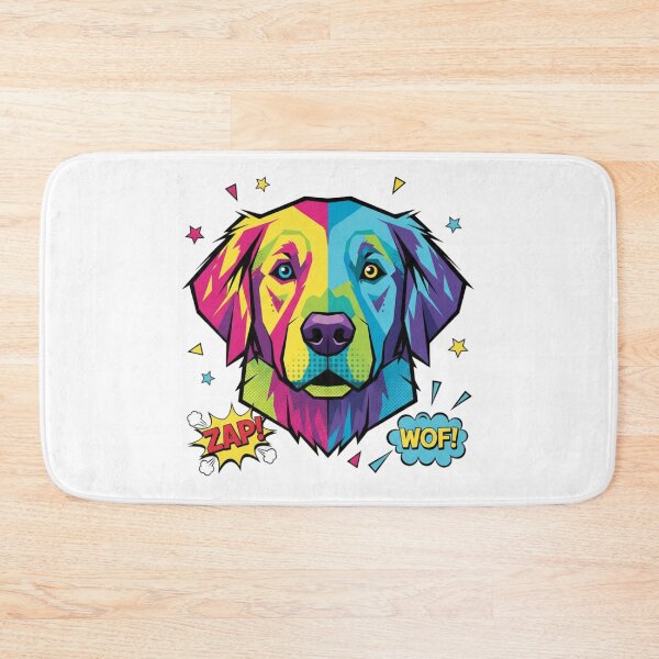 Item preview, Golden Retriever Pop Art Explosivo designed and sold by bsbd-action.