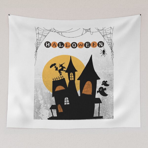 Item preview, hallloween and the moon designed and sold by NgernPhanLan.