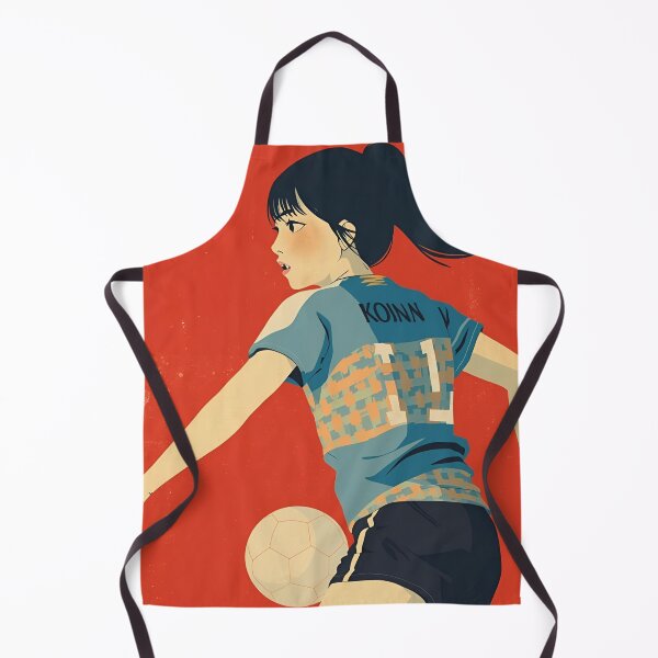 Item preview, Vintage Female Soccer Player Japan designed and sold by Vintage City.