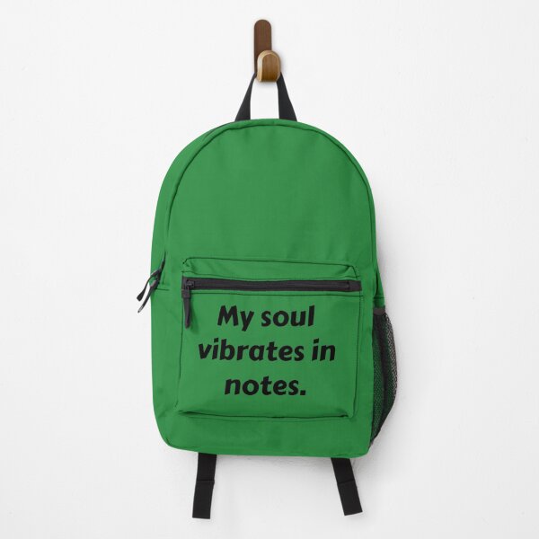 Item preview, My soul vibrates in notes Blk designed and sold by UrbanPrts.