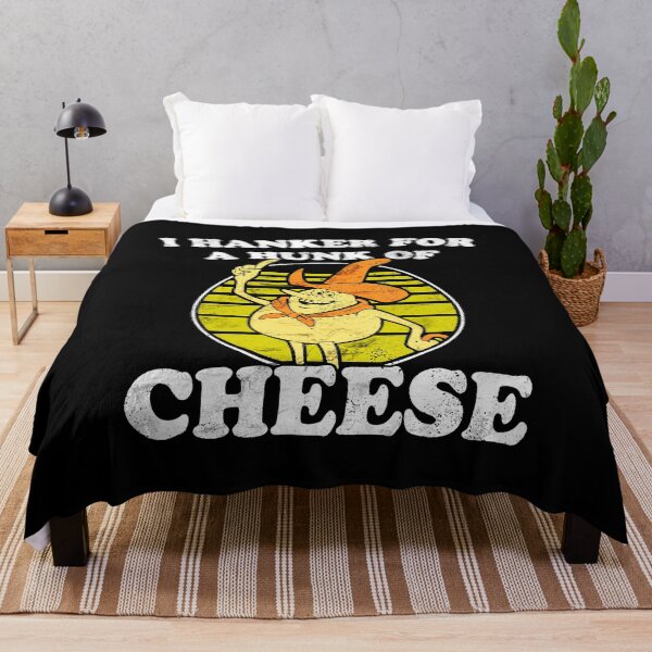 Item preview, I Hanker For A Hunk O' Cheese - Authentic Distressed designed and sold by cicolascageo.