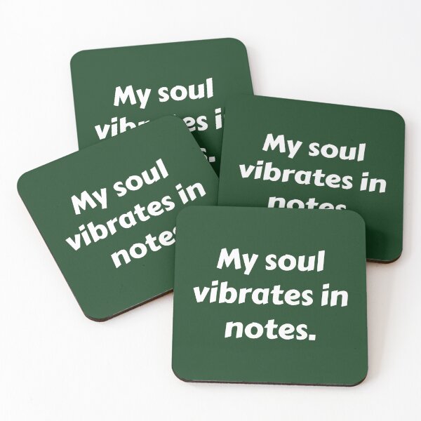 Item preview, My soul vibrates in notes Wrt designed and sold by UrbanPrts.