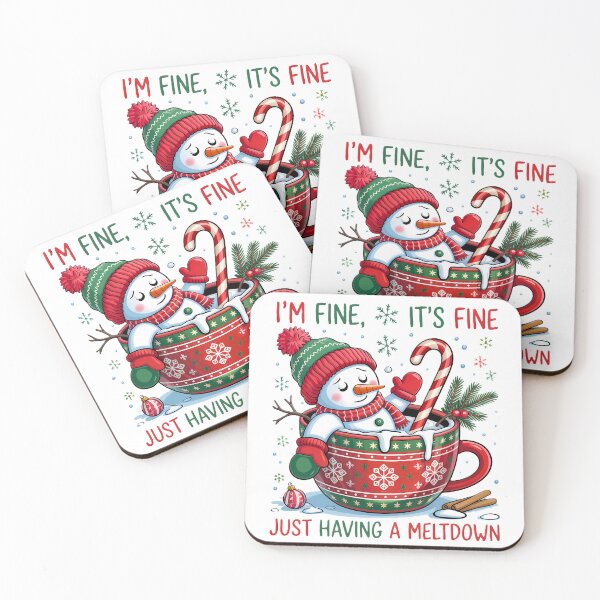 Item preview, Christmas Meltdown Snowman designed and sold by Lineer22.