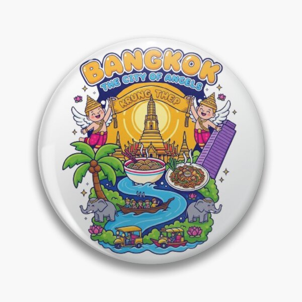 Item preview, BANGKOK. THE CITY OF ANGELS designed and sold by likbatonboot.