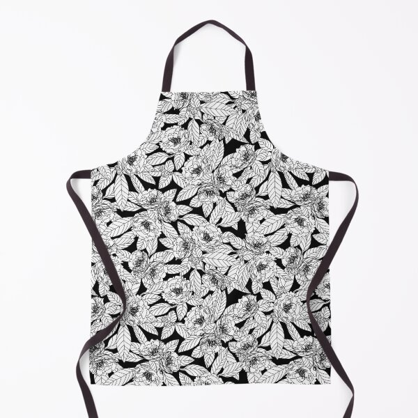Item preview, Big Bloom Camellia in Black and White designed and sold by blackchain.