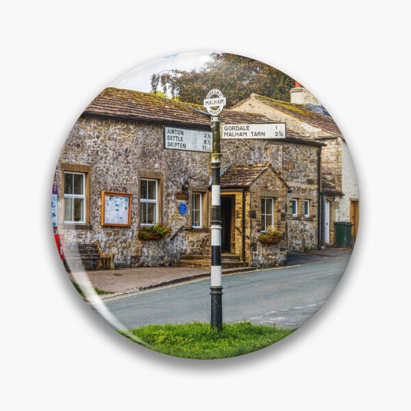 Item preview, Malham Village, Signpost, Yorkshire, England designed and sold by Paul Thompson Photography.