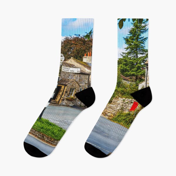 Item preview, Malham Village, Signpost, Yorkshire, England designed and sold by Paul Thompson Photography.