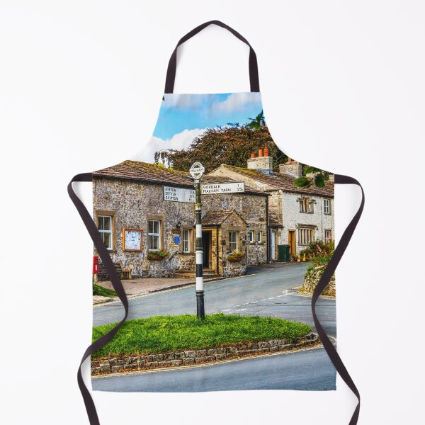 Item preview, Malham Village, Signpost, Yorkshire, England designed and sold by Paul Thompson Photography.