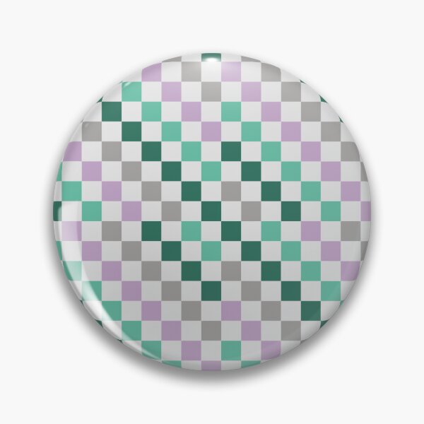 Item preview, Green & Purple Retro Checker Pattern designed and sold by Petternoholic.