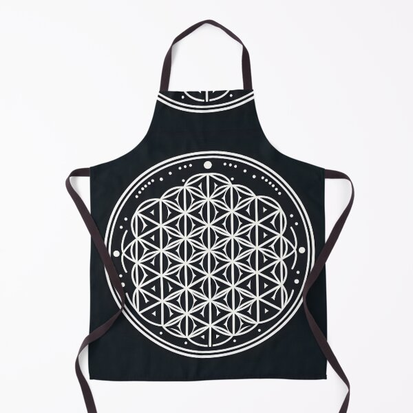 Item preview, Minimalist Flower of Life Poster| Sacred Geometry Wall Art | Black and White Spiritual Decor designed and sold by DMicolo.