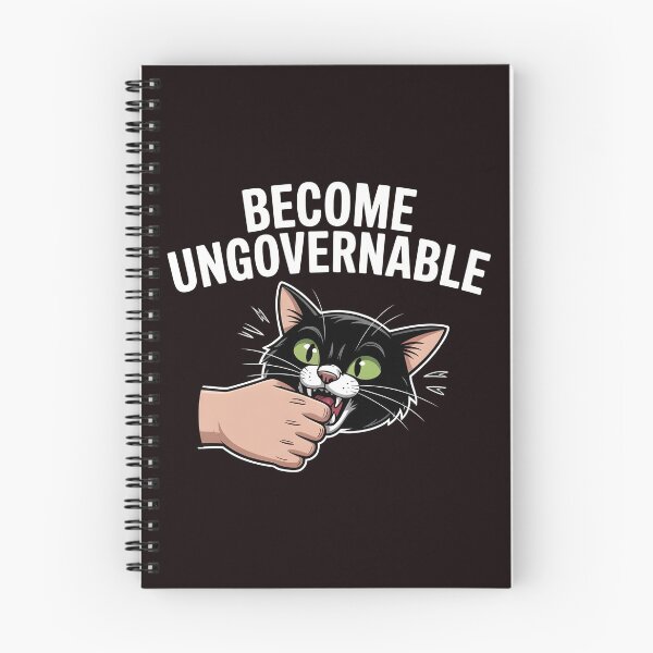 Item preview, Become Ungovernable Cat – Cat Biting Hand Meme Design designed and sold by Redgiant87x.