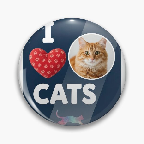 Item preview, I love cats designed and sold by LatiendaShop.