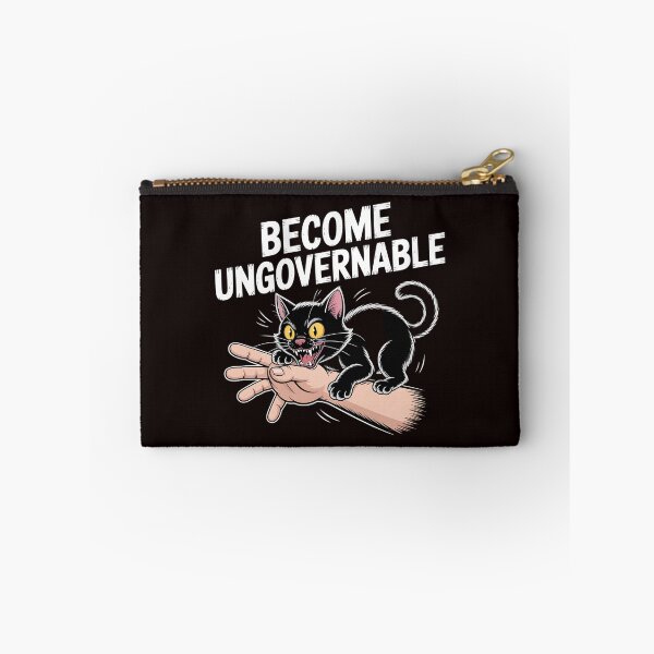 Item preview, Become Ungovernable Cat – Hilarious Cat Meme for Rebels designed and sold by Redgiant87x.