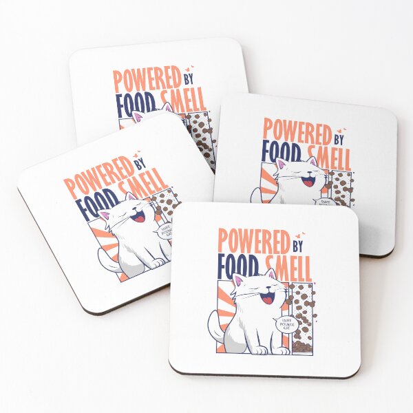 Item preview, Powered by Food Smell | Funny Cat Design designed and sold by theupsidedown25.