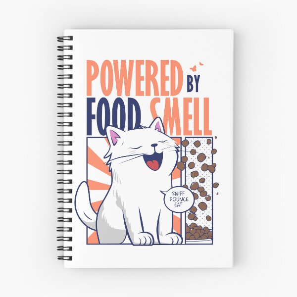 Item preview, Powered by Food Smell | Funny Cat Design designed and sold by theupsidedown25.