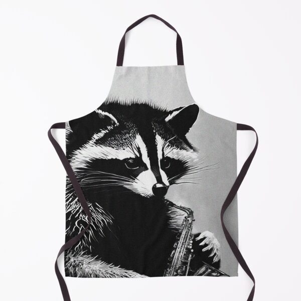 Item preview, Vintage Animal Art: Racoon Playing Saxophone | Animal Art | Vintage Aesthetic | Gift for Jazz Lovers designed and sold by UnhingedBird.
