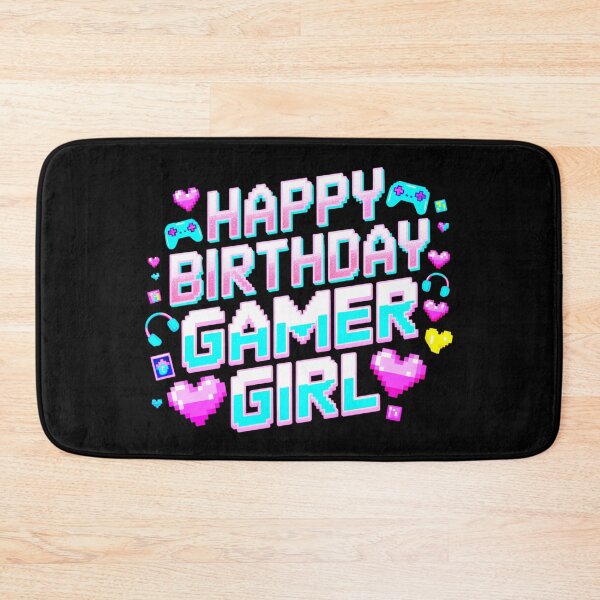 Item preview, Happy Birthday Gamer Girl designed and sold by SteezeeStore.