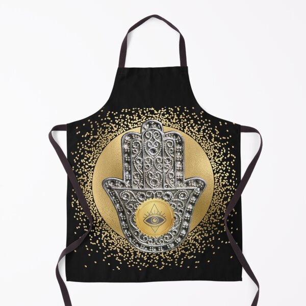 Item preview, Golden Hamsa Hand – Protection, Light and Divine Energy designed and sold by JuanaDesigns.