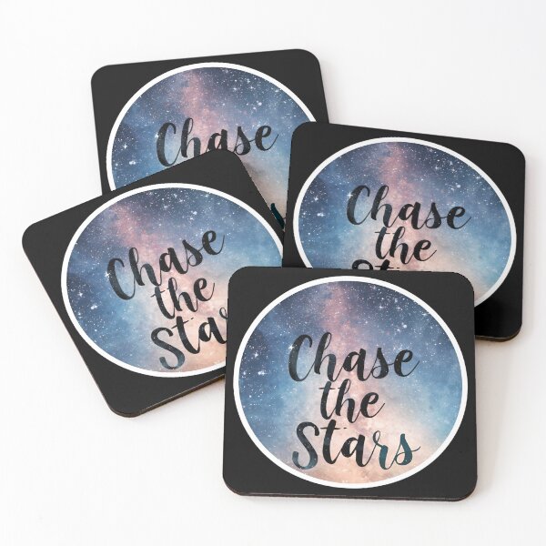 Item preview, Chase The Stars, magical celestial uplifting sticker designed and sold by Moodune.