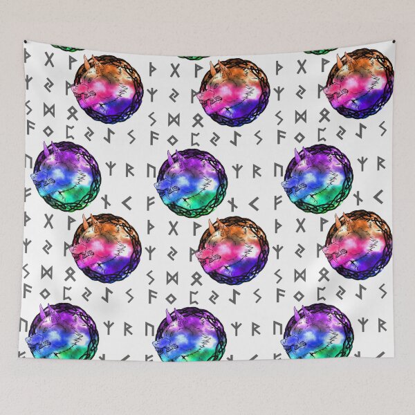 Item preview, Fenrir and runes designed and sold by drixproductions.