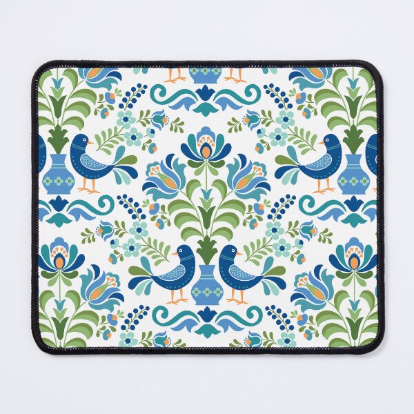 Item preview, Hungarian Folk Design Blue Birds designed and sold by Barbara Pixton.