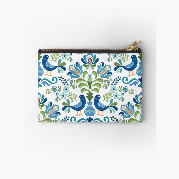 Item preview, Hungarian Folk Design Blue Birds designed and sold by Barbara Pixton.
