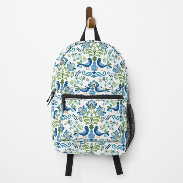 Item preview, Hungarian Folk Design Blue Birds designed and sold by Barbara Pixton.