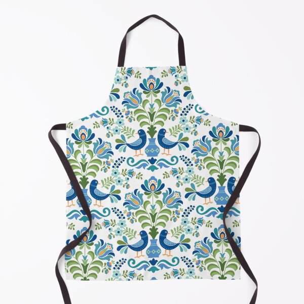 Item preview, Hungarian Folk Design Blue Birds designed and sold by Barbara Pixton.