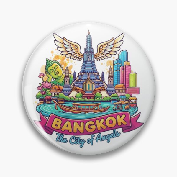 Item preview, BANGKOK. CITY OF ANGELS designed and sold by likbatonboot.