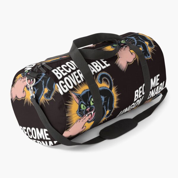 Item preview, Become Ungovernable Cat – Anti-Authority Funny Cat Meme designed and sold by Redgiant87x.